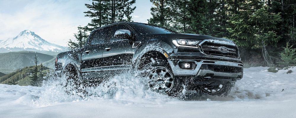 2019 Ford Ranger in Snow