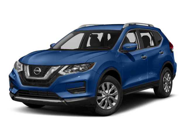 Blue Nissan Rogue