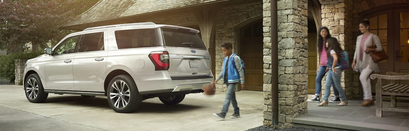Ford Expedition Parked Outside Home
