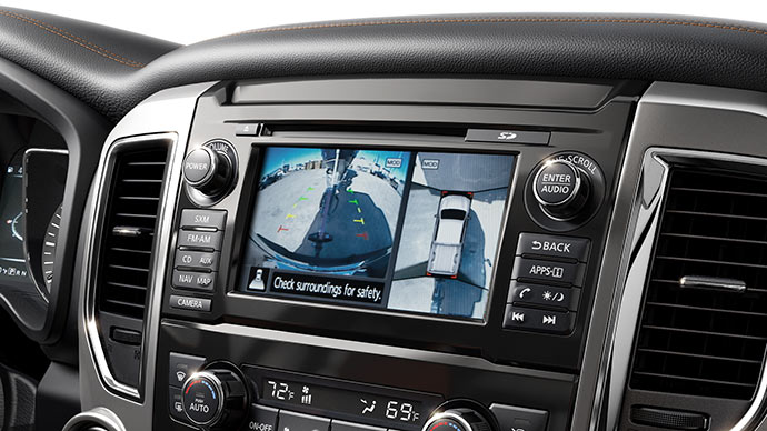 Titan Rearview 2016 Nissan Titan