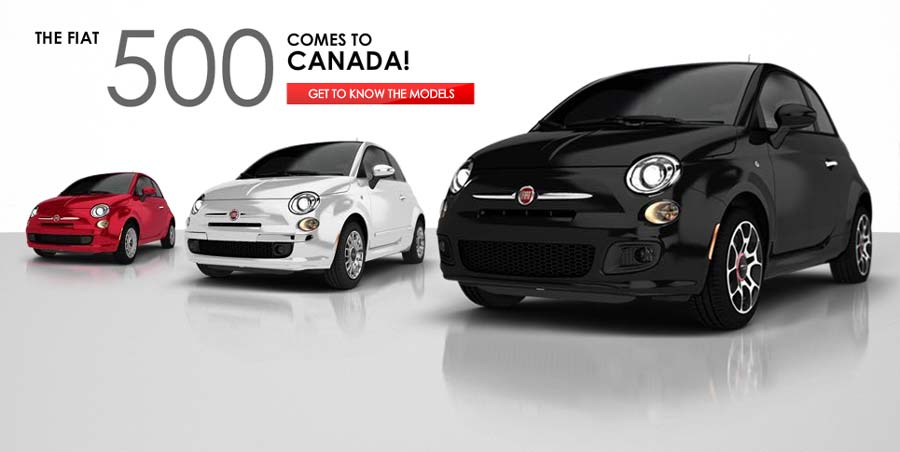 The FIAT 500 comes to Canada!