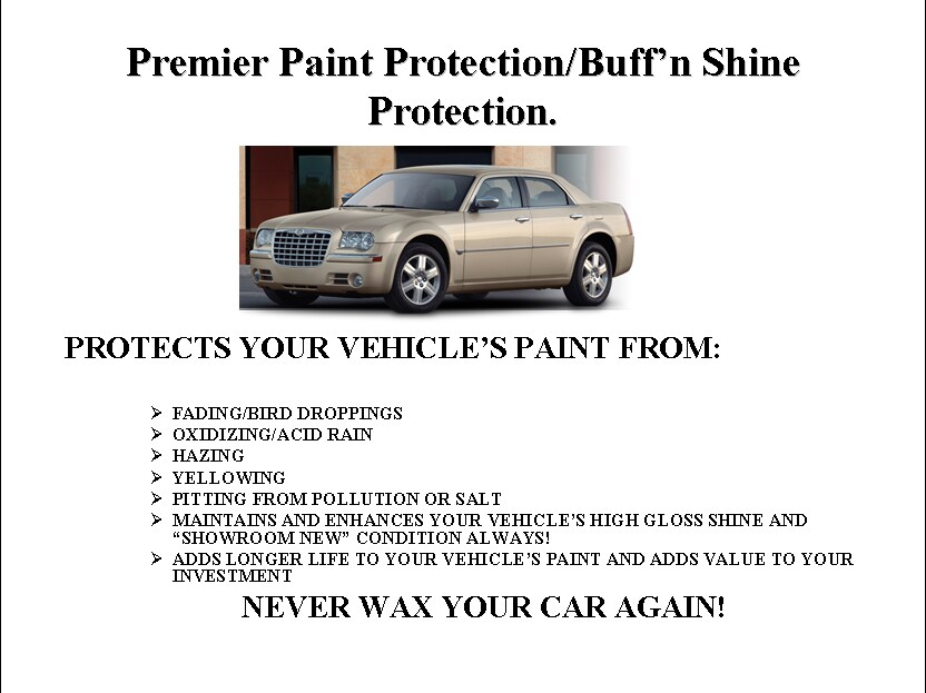 Paint Protection Vehicle Paint