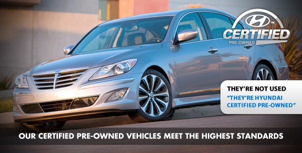 They're not used, they're Hyundai Certified Pre-Owned