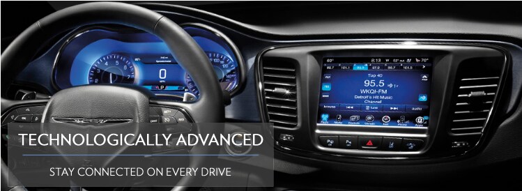 Stay Connected Chrysler 200 Technology
