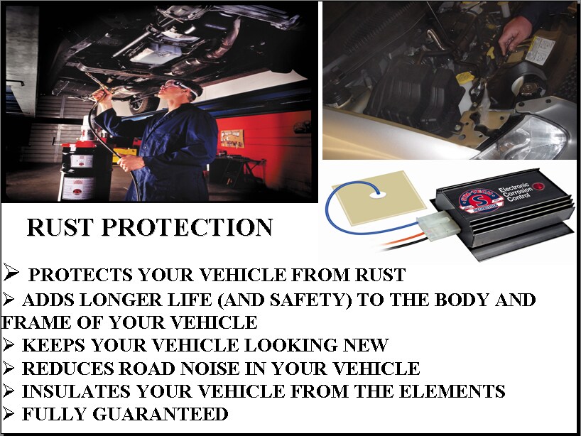 Rust Protection Vehicle Safety