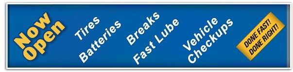 Mopar Express Lane - Now Open | Tires, Batteries, Brakes, Fast Lube, Vehicle Checkups | Done Fast, Done Right