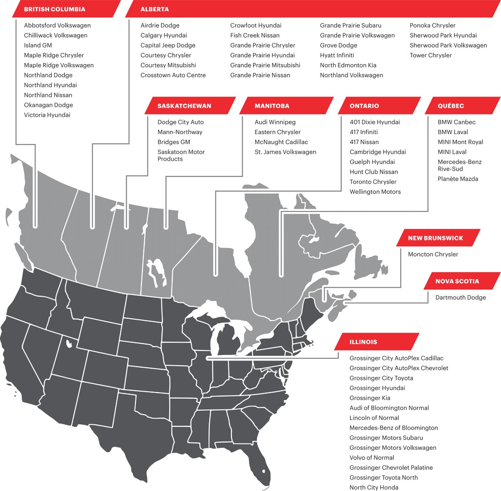 AutoCanada Dealerships