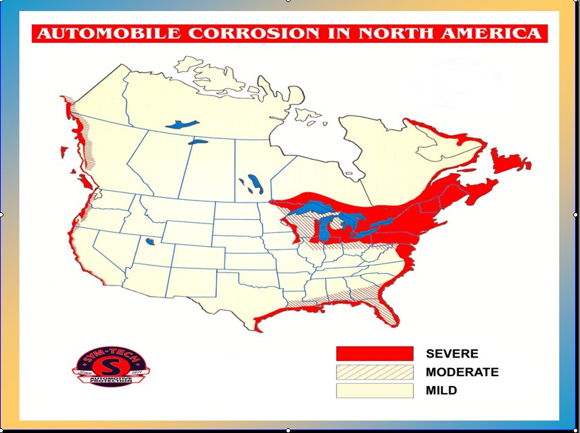 Automobile Corrosion Rust Protection