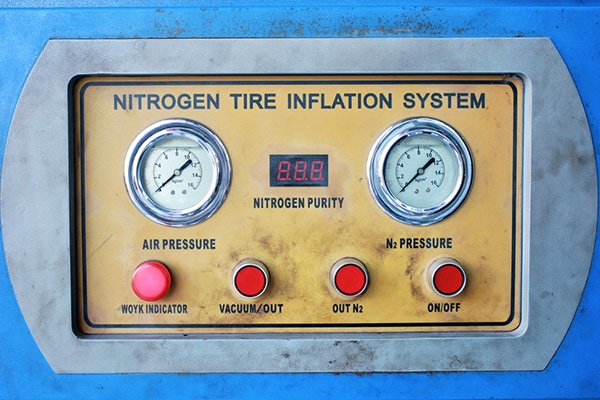 Nitrogen filled tires Nitrogen filled tires