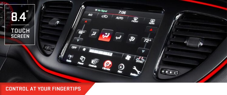 Touch Screen Control Dodge Dart 8.4Inch