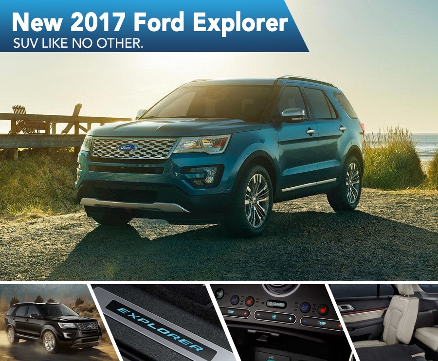 New 2018 2017 Ford Explorer at AutoFair Haverhill MA
