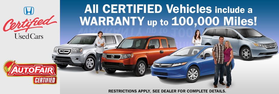 Used Cars at Autofair Honda in Manchester NH