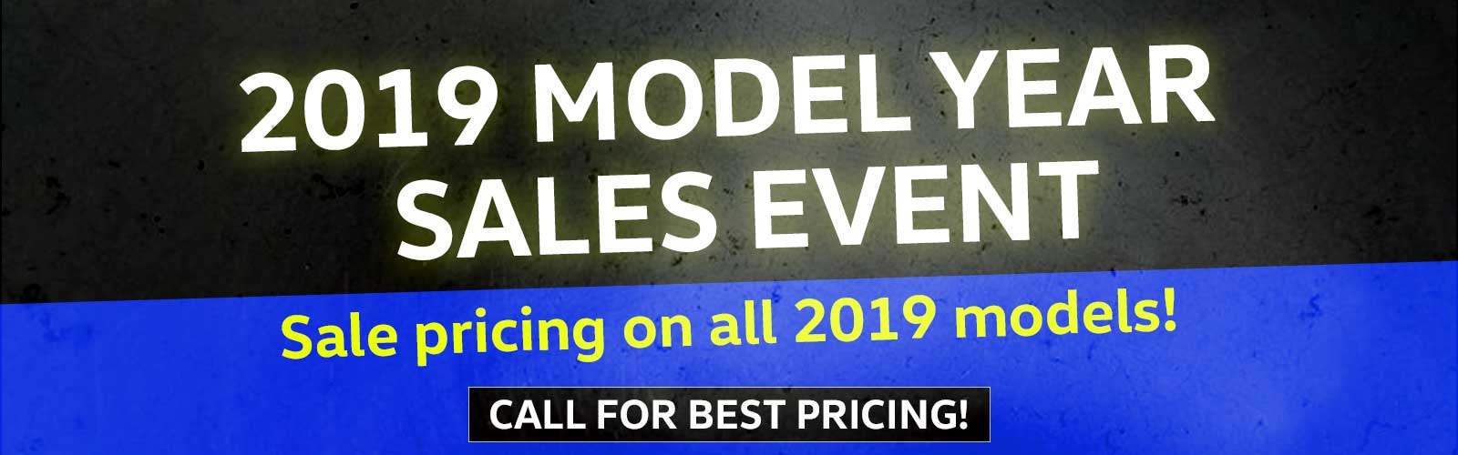 2019 Sale