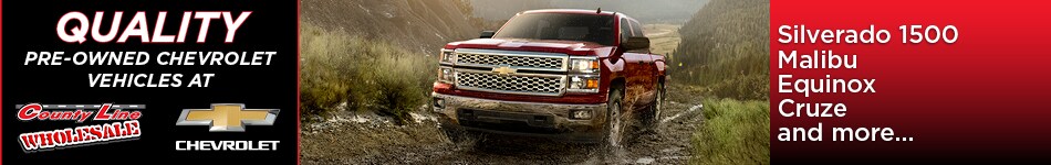 Quality Pre-Owned Chevrolet Vehicles at County Line Wholesale