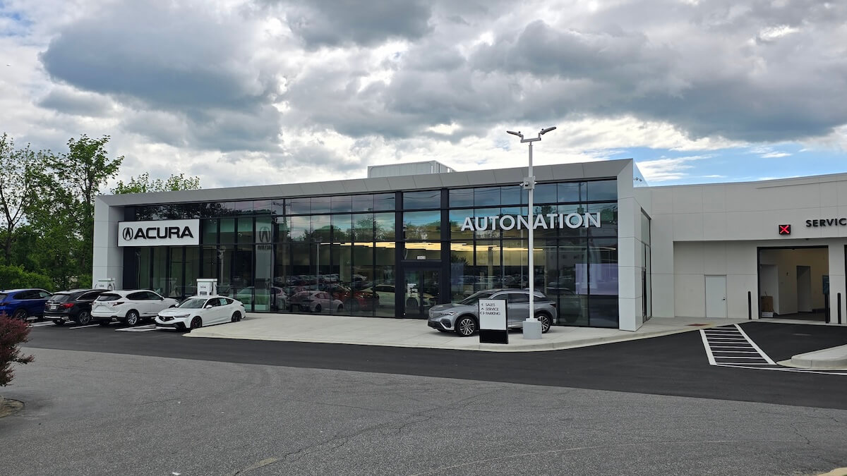 AutoNation Acura Hunt Valley Service Center entrance