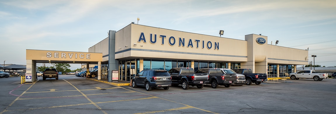 Exterior view of AutoNation Ford Burleson