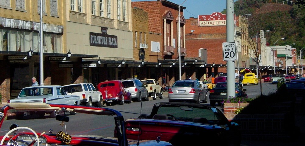Elizabethton, TN Scenic view of Elizabethton, TN
