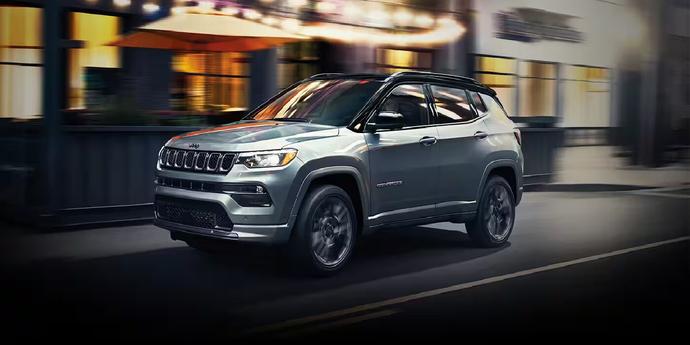 Jeep Compass in the city