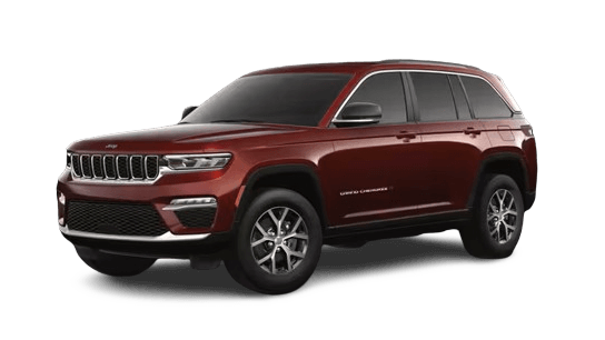 Learn about the color options of the Jeep Grand Cherokee Jeep Grand Cherokee in Velvet Red