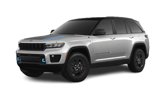 Learn about the color options of the Jeep Grand Cherokee Jeep Grand Cherokee in Silver Zynith & Black