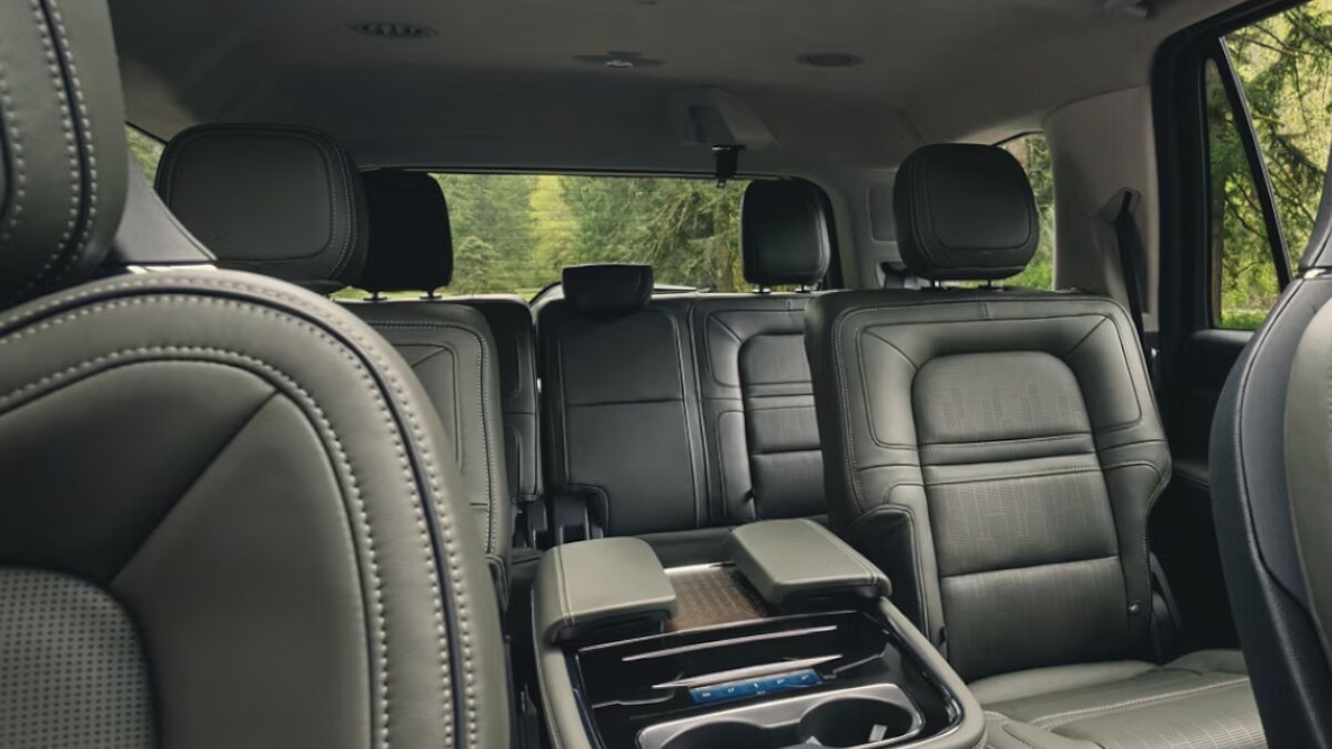 View of Lincoln Navigator 3rd-row Seating