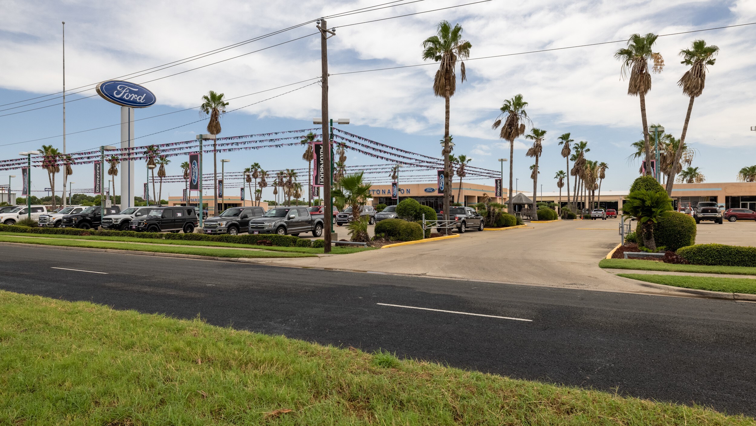 AutoNation Ford Corpus Christi is here for all your Ford purchasing, servicing, and financing needs in Corpus Christi, TX Exterior view of AutoNation Ford Corpus Christi