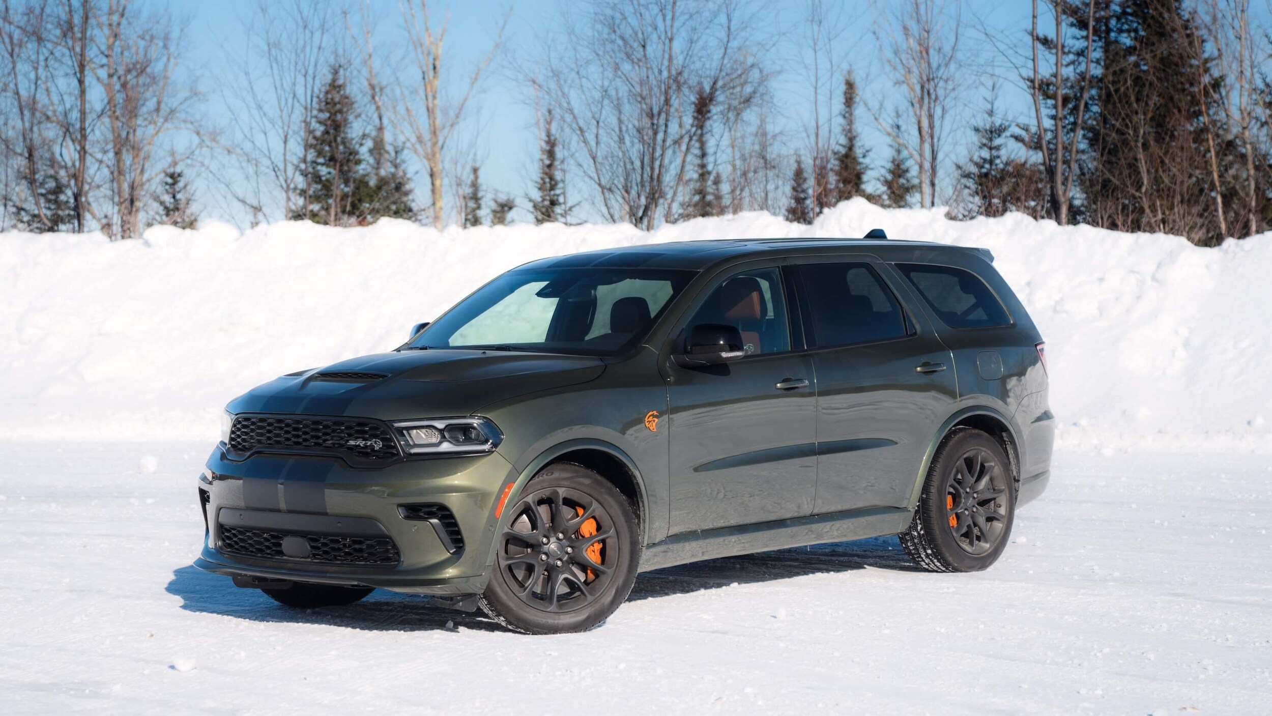 Dodge Durango in Green Machine