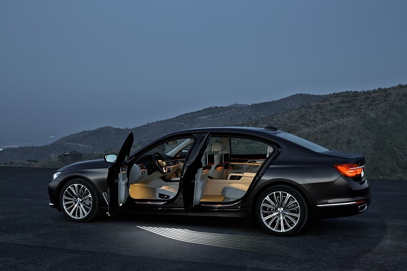 Reid All About It: Used Luxury Sedans are Great Buys BMW 7 Series with doors open