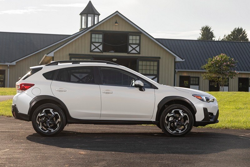 Exterior view of the Subaru Crosstrek