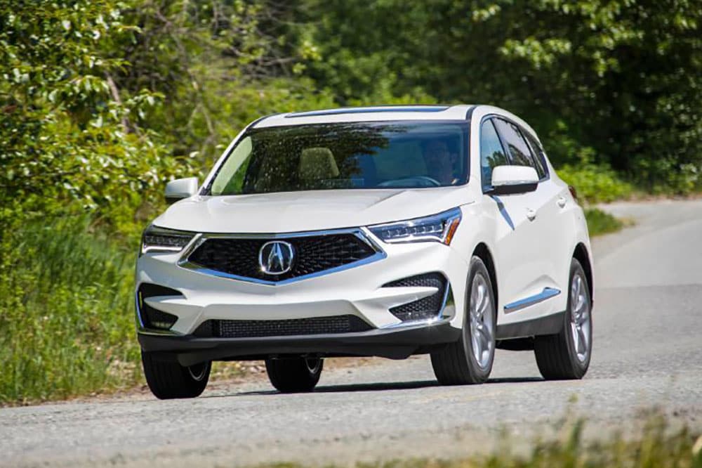 Read test drive reviews of great Acura cars and SUVs Exterior view of Acura vehicle