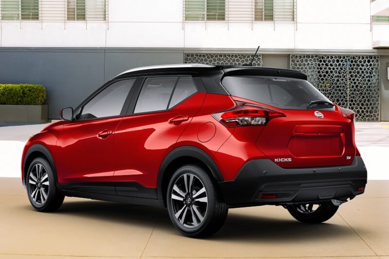 Exterior view of the Nissan Kicks