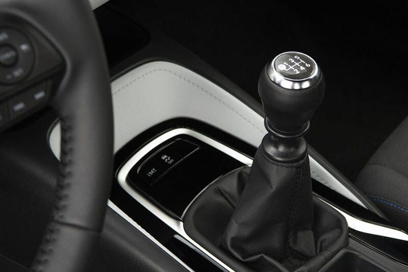 Toyota Corolla Gear Stick Interior view of gear stick in Toyota Corolla