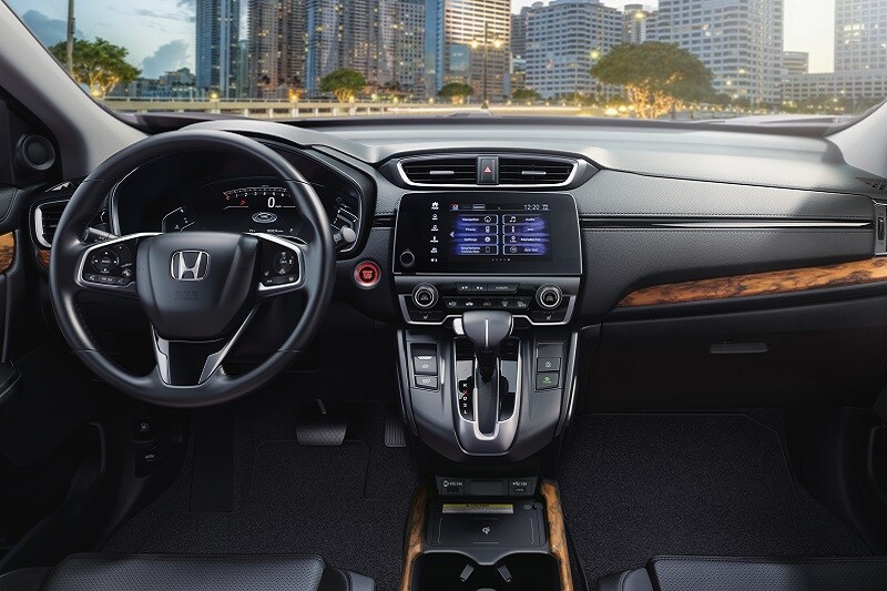 Interior view of the 2022 Honda CR-V