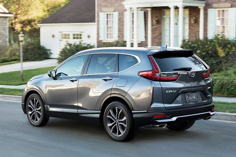 Exterior view of the 2022 Honda CR-V