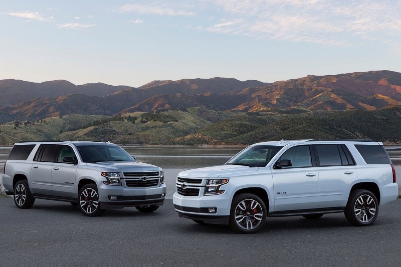 Exterior view of the Chevrolet Tahoe