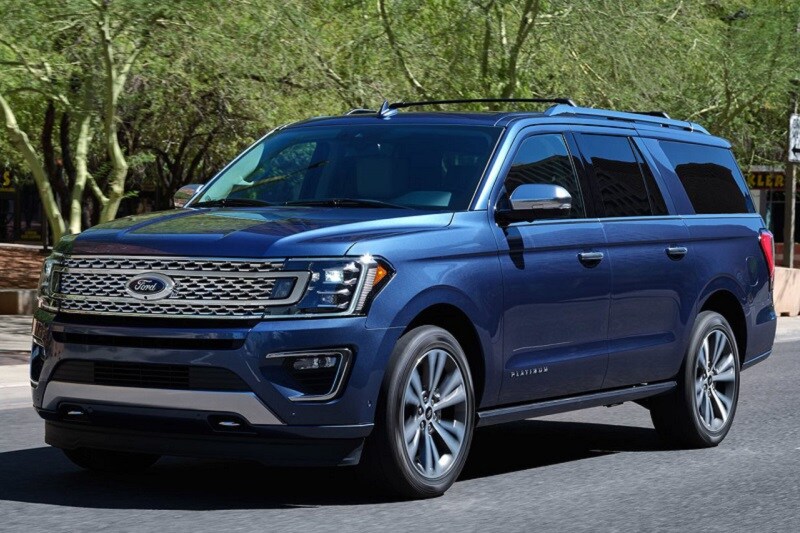 Exterior view fo the Ford Expedition