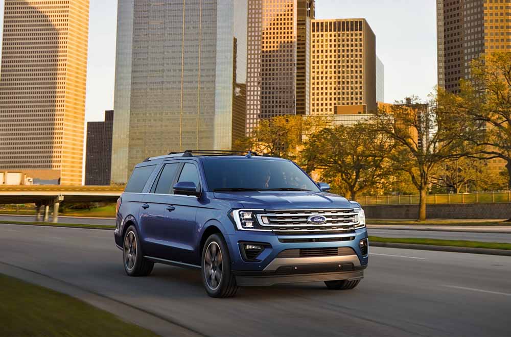 Exterior view of the Ford Expedition