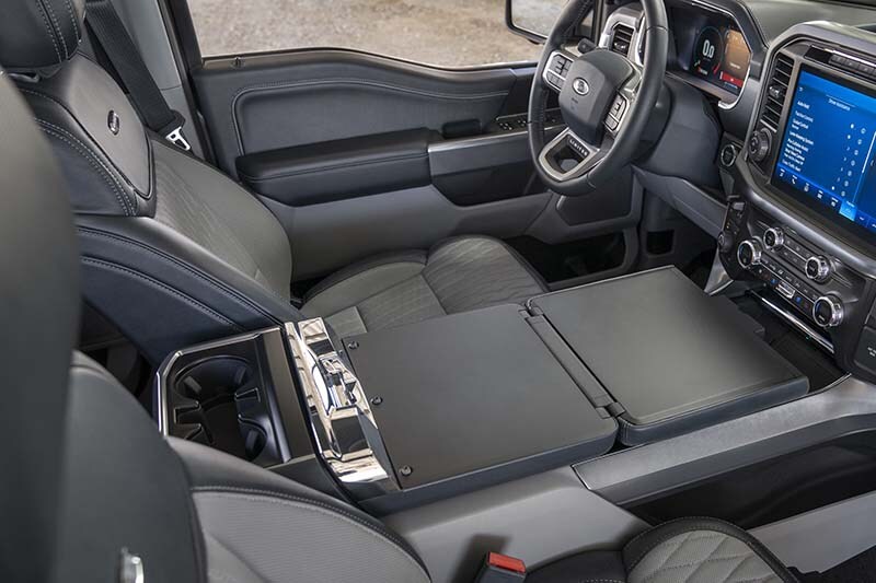 Ford F-150 Interior Interior view of the Ford F-150