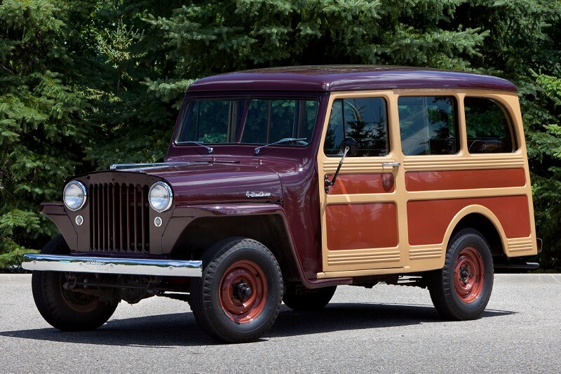 Exterior view of the Willys Station Wagon