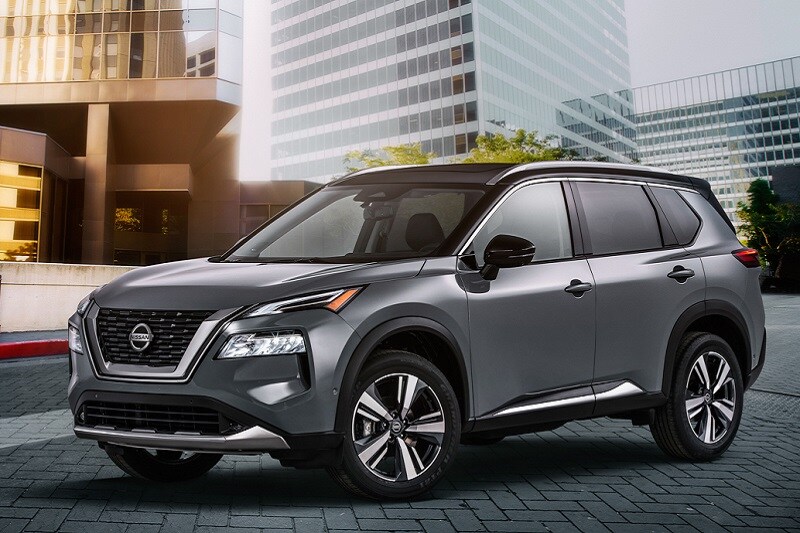 Best Car Features You Never Knew You Wanted Exterior shot of a Nissan Rogue vehicle