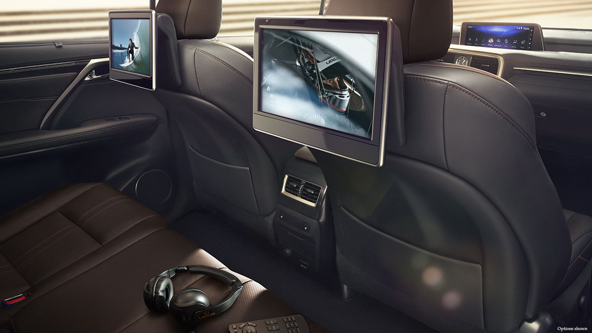 Exterior view of the Lexus RX