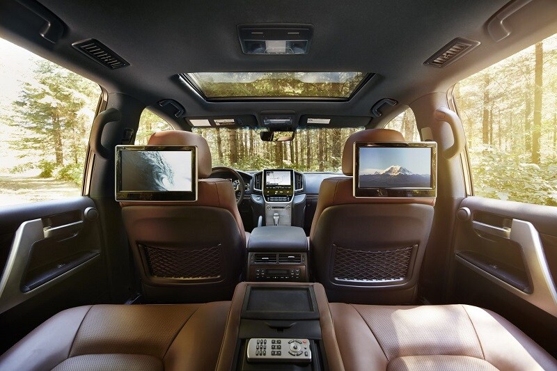 Exterior view of the Toyota Land Cruiser