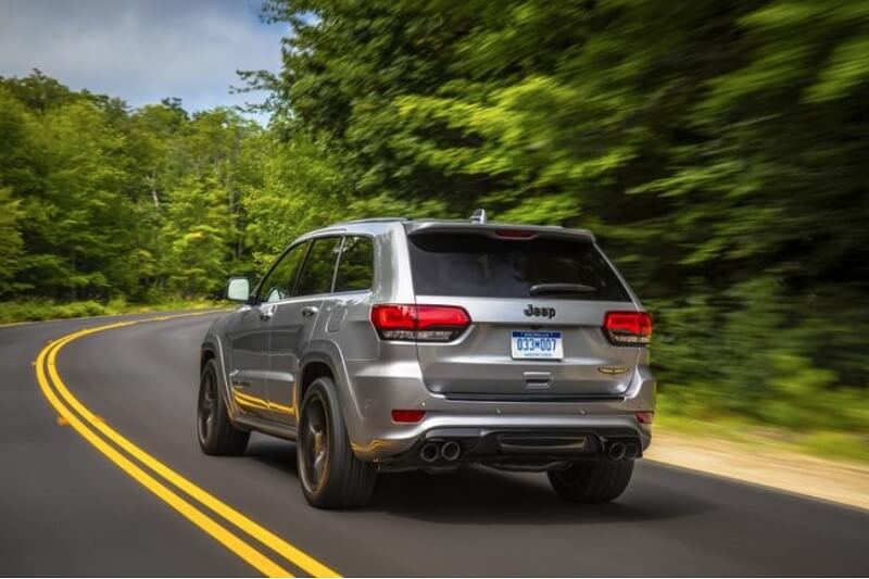 Exterior view of the Jeep Grand Cherokee