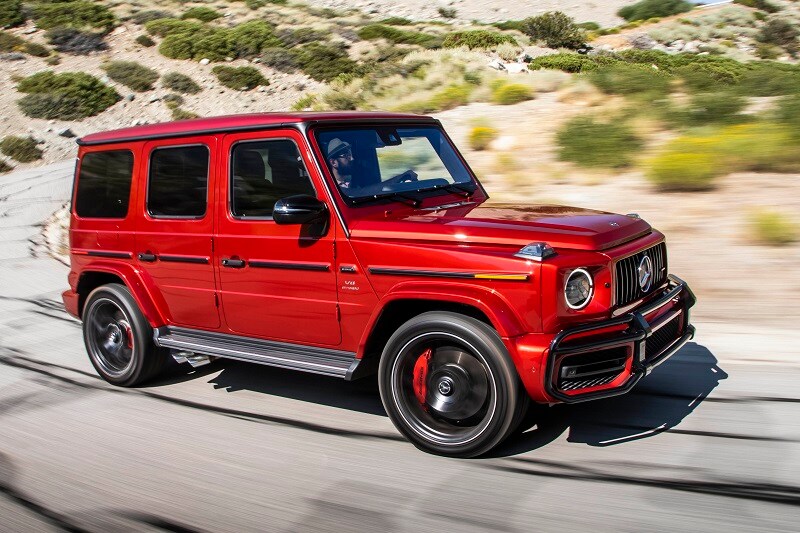 See the exterior of the 2020 Mercedes-AMG G63