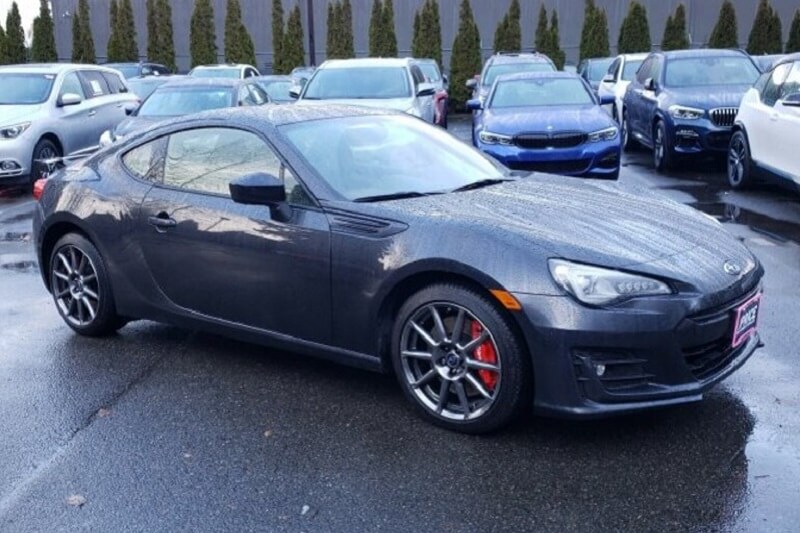 Get recommendiations on starter sports cars Image of a Subaru BRZ vehicle