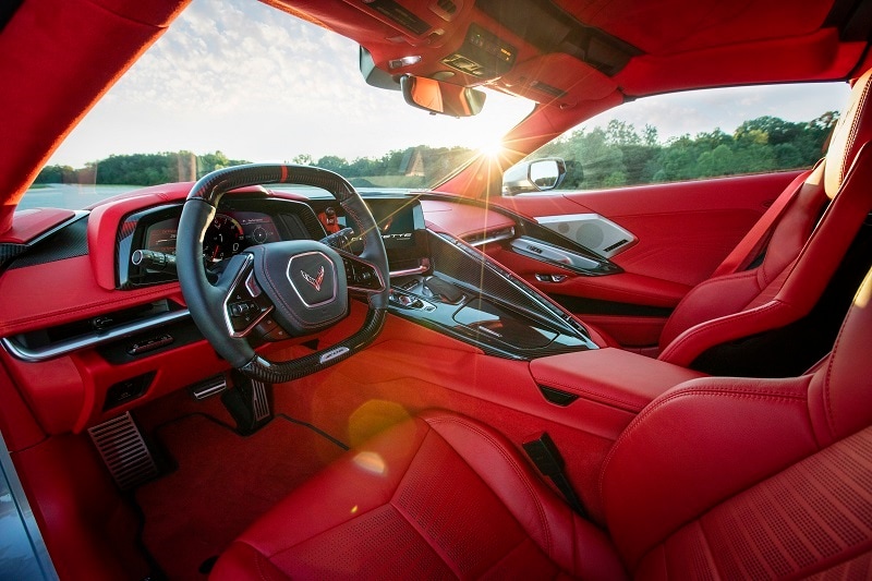 Track Terror: First Look at the 2023 Corvette Z06 Interior of Corvette Z06