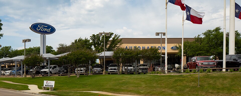 AutoNation Ford Fort Worth Outside view of AutoNation Ford Fort Worth