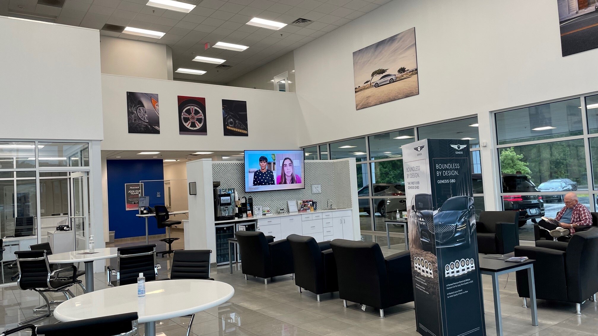 Genesis of Hilton Head Hilton Head is your Premier Genesis dealership in Hardeeville, SC Interior shot of Genesis of Hilton Head