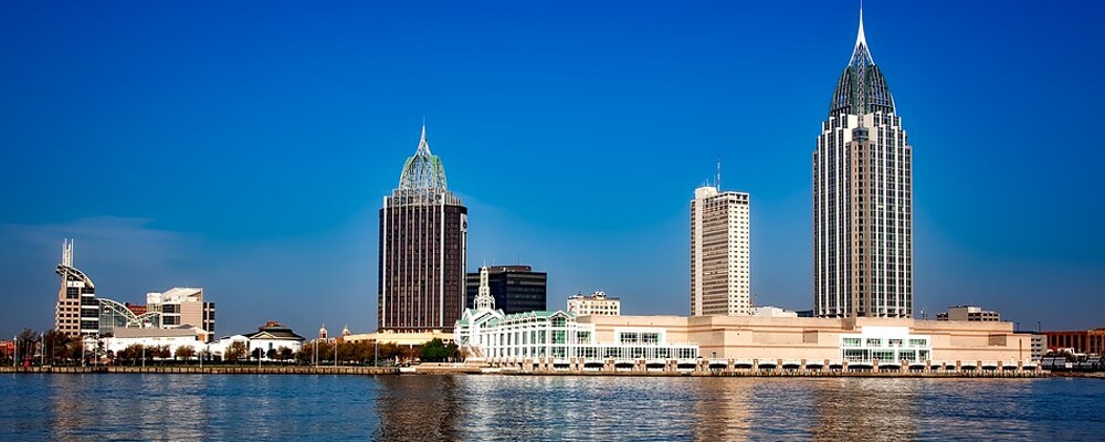 View of Mobile, AL View of Mobile, AL