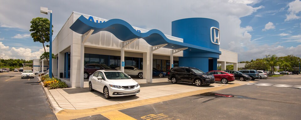 AutoNation Honda Clearwater Vista exterior de AutoNation Honda Clearwater